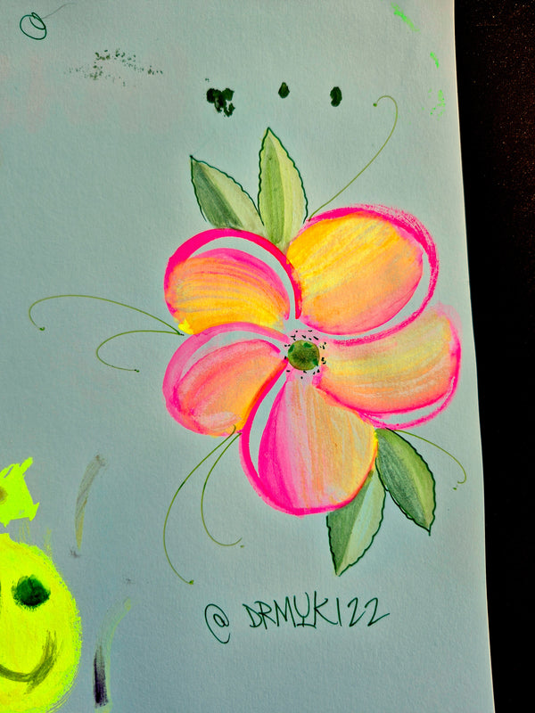 Neon Plumeria